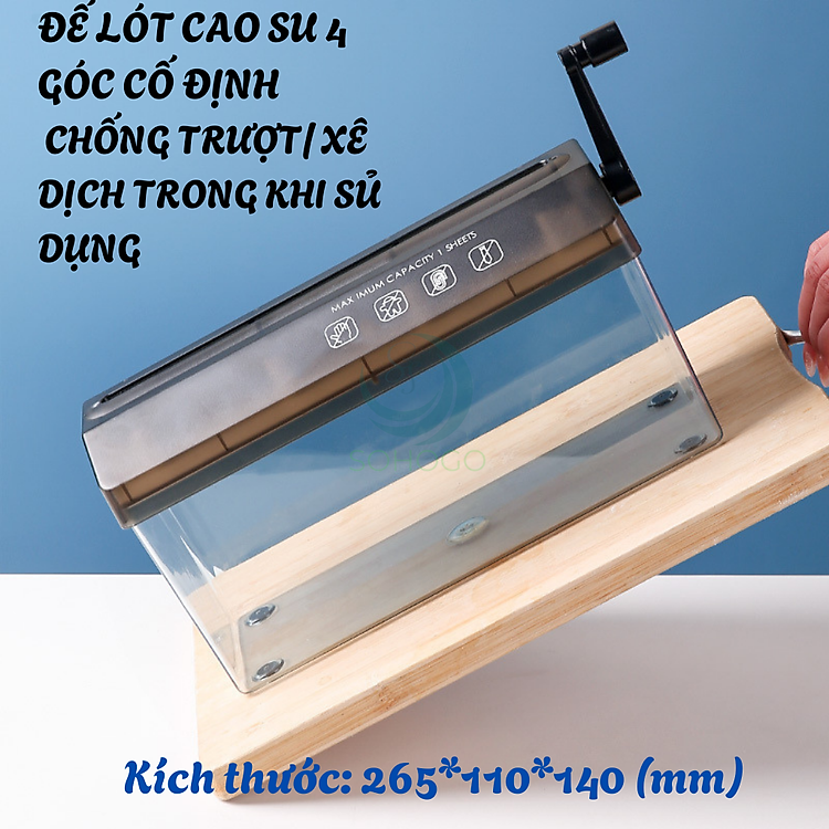 Máy Huỷ Tài Liệu Shredder A4, A6, USB