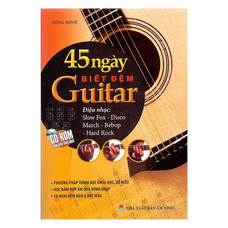 Sách 45 Ngày Biết Đệm Guitar (Tái Bản)