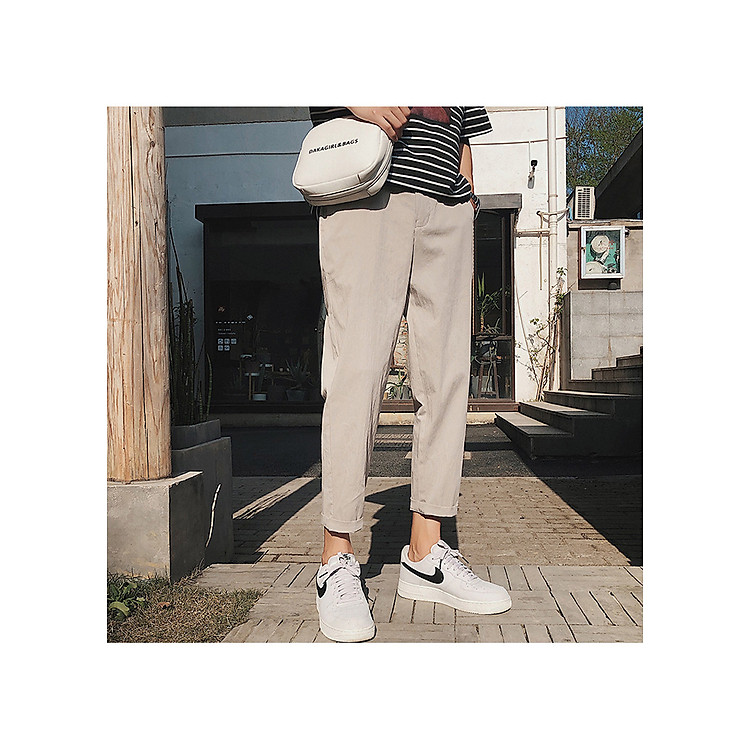 Quần Jogger Nam Nữ, Quần Dài Nam,Kaki Nam Nữ Ống Suông Lưng Thun JG3