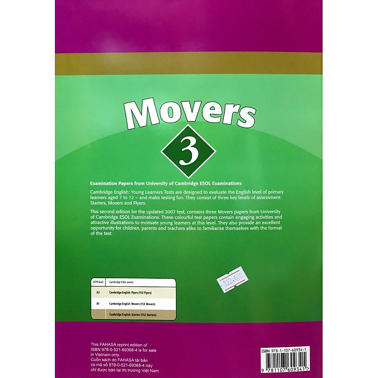Cambridge Young Learner English Test Movers 3: Student Book - Ảnh 3
