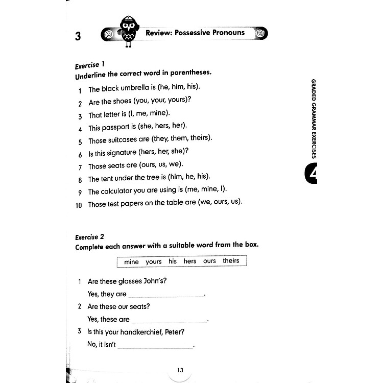 Graded Grammar Exercises 4