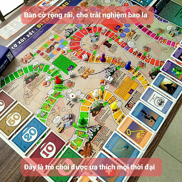 Mua Board Game Đi Tìm Kho Báu Nhiều Người Chính hãng Giá tốt - Hình ảnh 5