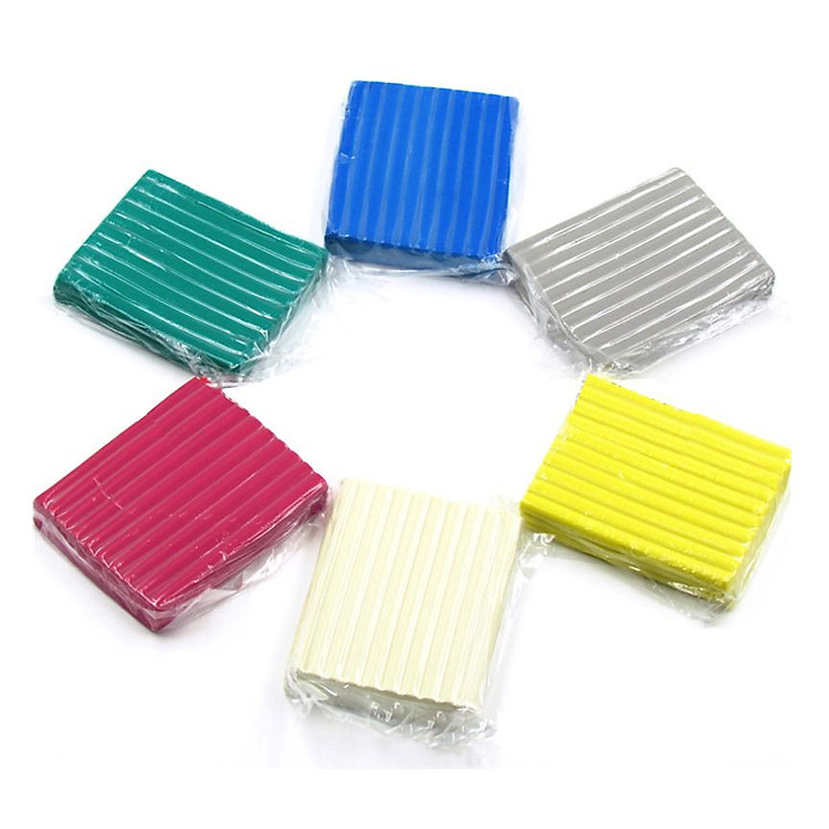 Đất Sét Sáp Dầu Nặn Tượng, Làm Phim Stopmotion, Mô Hình Điêu Khắc Khuôn Chuyên Nghiệp 7 màu