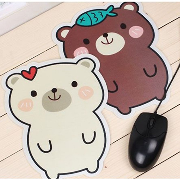 Combo 2 Bàn di chuột hình gấu