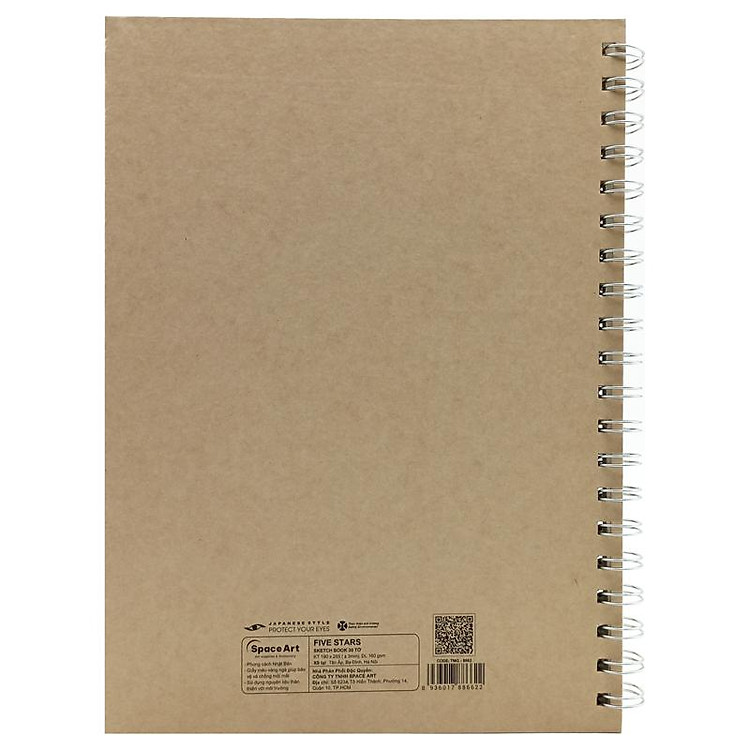 Sổ Vẽ Lò Xo B5 (30 tờ) - Ảnh 4