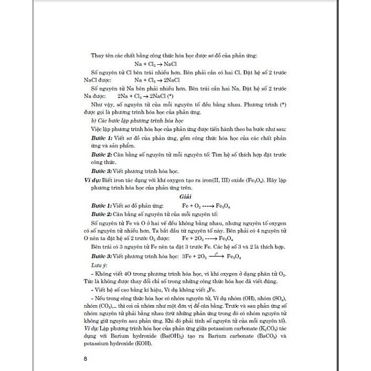 Bồi Dưỡng Học Sinh Giỏi Hoá Học 8 Theo Chuyên Đề (dùng chung cho các bộ sgk hiện hành - 2023) - Ảnh 5