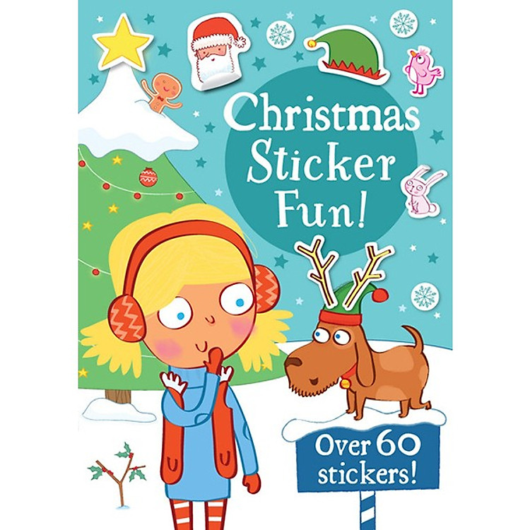 Sách Christmas Sticker Fun! (Over 60 Stickers) (Christmas books)
