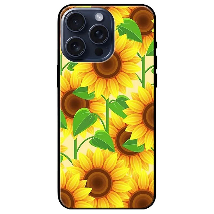 Ốp lưng dành cho Iphone 15 - Iphone 15 Plus - Iphone 15 Pro - Iphone 15 Pro Max - Hoa Vàng - Hàng Chính Hãng