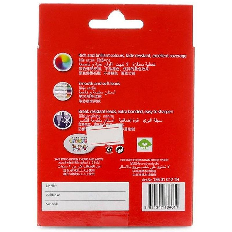 Chì Màu Staedtler Luna 12M - Ảnh 5