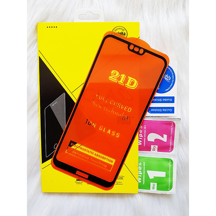 Kính Cường Lực 21D cho NOKIA 6.1 PLUS Full Keo Màn Hình SIÊU BỀN, SIÊU CỨNG, ÔM SÁT MÁY CHÍNH HÃNG CAPARIES