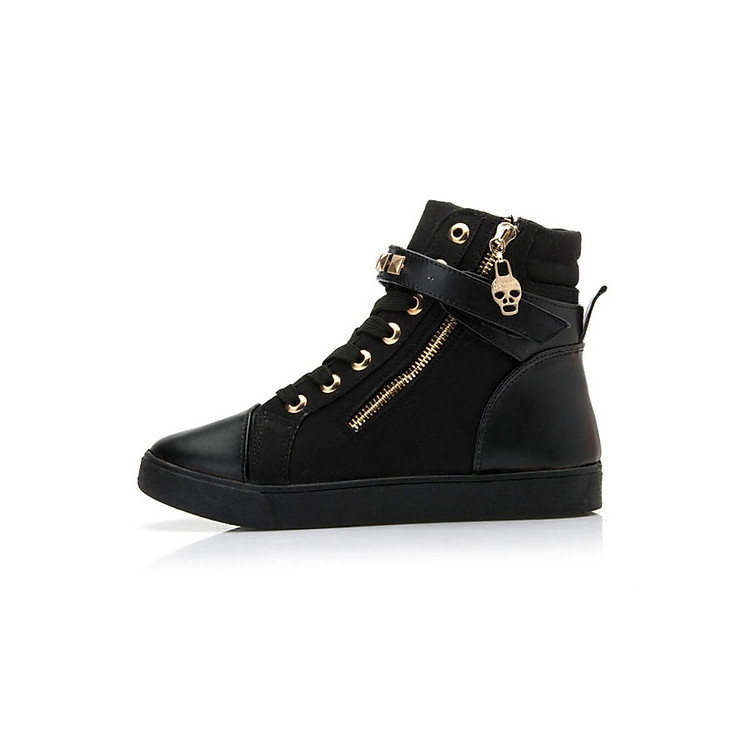 Giày Sneaker nữ cổ cao B002Den