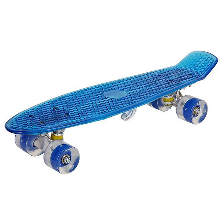 Ván Trượt Trẻ Em DNS006 Chất Liệu Nhựa PP Bánh Cao Su Có Đèn LED Phát Sáng Đại Nam Sport