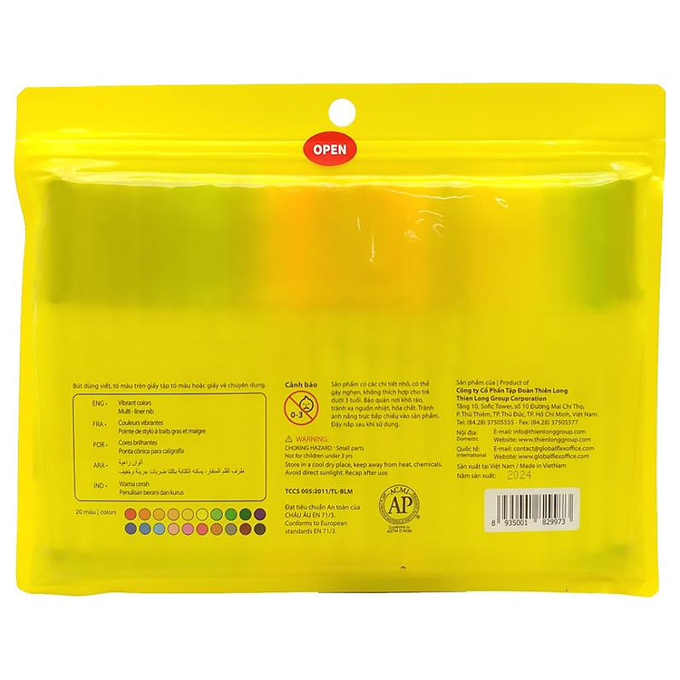 Bút Lông Màu Thiên Long FP-C03 (20 màu) - Ảnh 4