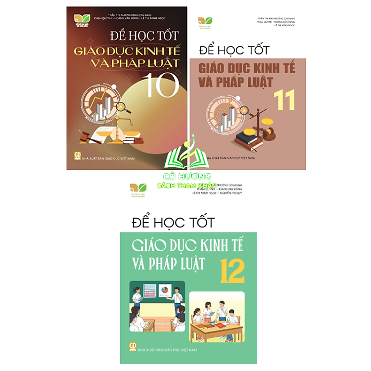 Sách - Bộ Để học tốt Giáo dục Kinh tế và Pháp luật lớp 10 - 11 - 12 (Kết nối tri thức với cuộc sống)