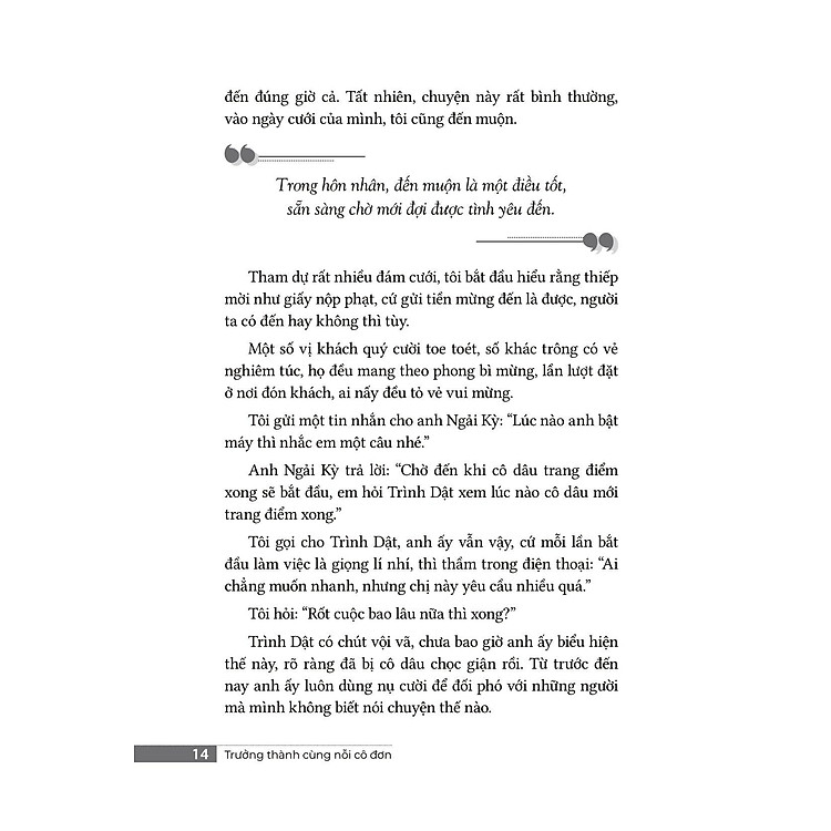 Trưởng Thành Cùng Nỗi Cô Đơn - Ảnh 7