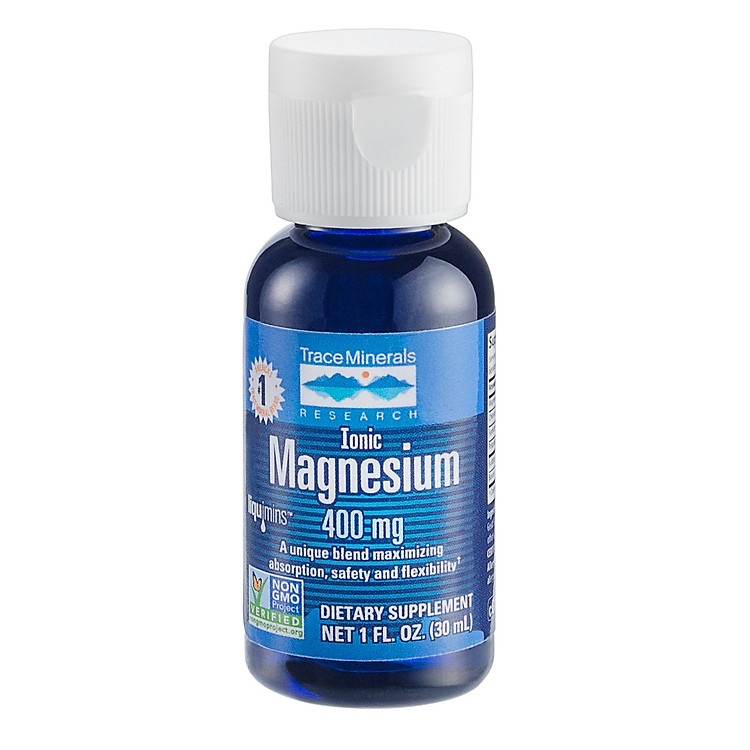 Thực Phẩm Chức Năng ionic Magnesium 400Mg (ion Magie) Trace Minerals Research (30ml)