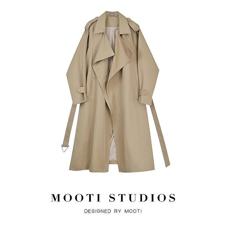 Áo măng tô nữ dáng dài phong cách hàn quốc cao cấp - Áo khoác mangto nữ dáng dài kaki đẹp sang chảnh (ảnh thật)