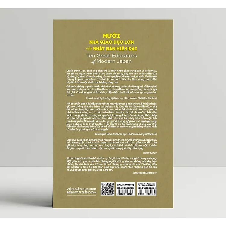 Mười Nhà Giáo Dục Lớn Của Nhật Bản Hiện Đại (Ten Great Educators of Modern Japan) - Ảnh 3