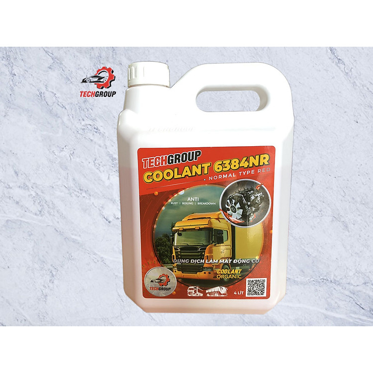 Nước làm mát động cơ Techgroup 6384 4 Lít