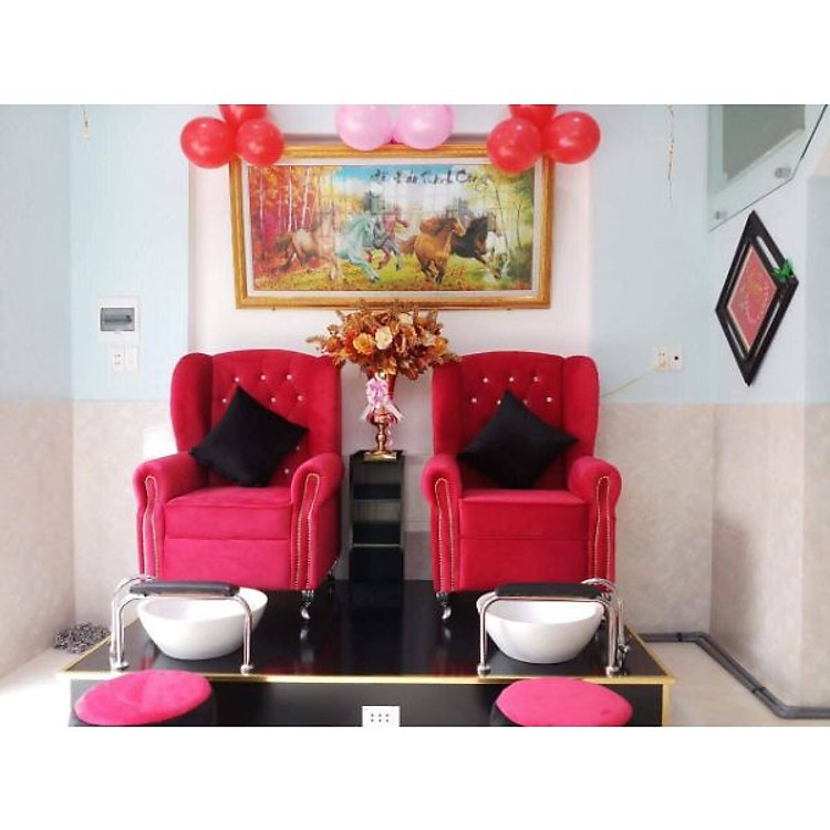 Ghế đơn làm Nail cao cấp Juno Sofa sản phẩm chỉ là ghế sofa không bao gồm phụ kiện khác