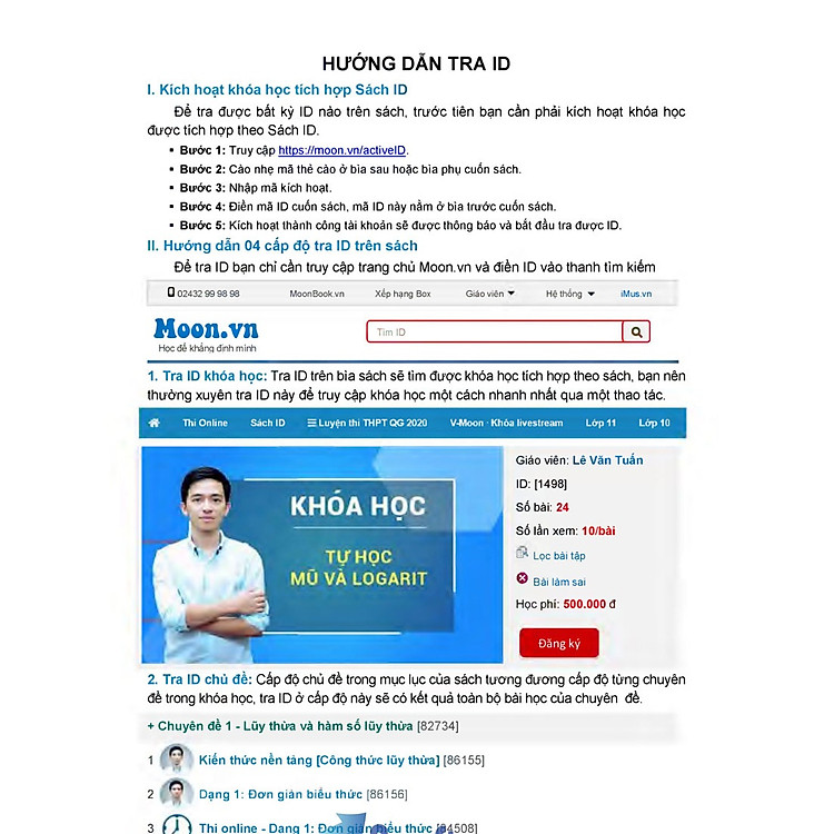 Tự Học Mũ - Logarit - Ảnh 3