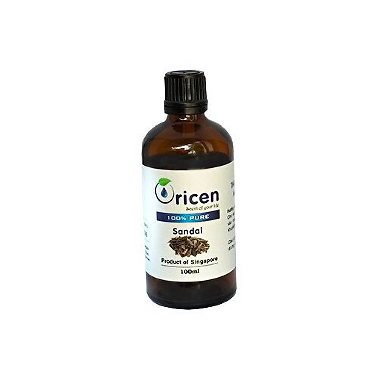Tinh dầu Trầm Hương (Sandal) Oricen 100ml - Tăng cảng giác thiền định và tịnh tâm