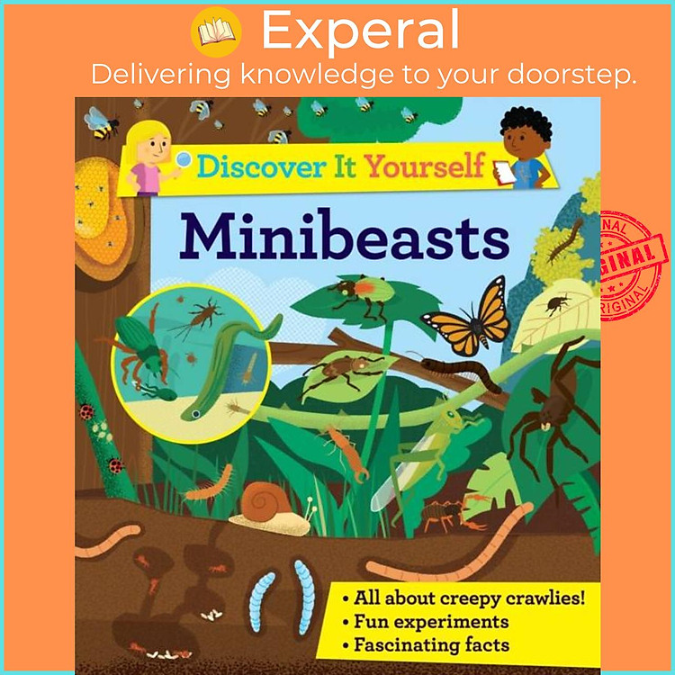 Sách - Discover It Yourself: Minibeasts by Sally Morgan (UK edition, paperback)