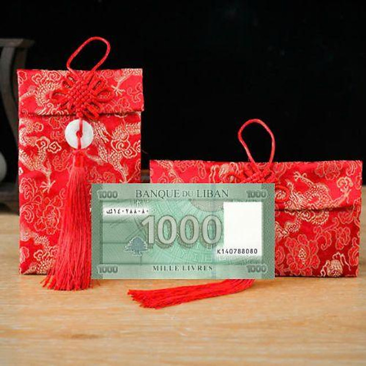 Túi Gấm Màu Xanh 1000 Liban