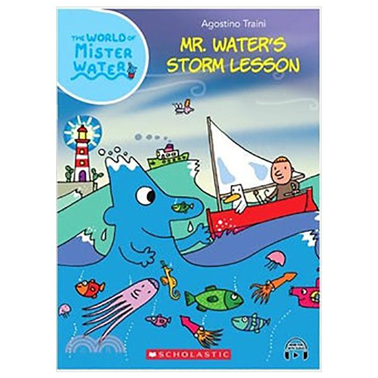 Sách ngoại văn: The World of Mister Water - Book 11 - Mr. Water's Storm Lesson (With Storyplus)