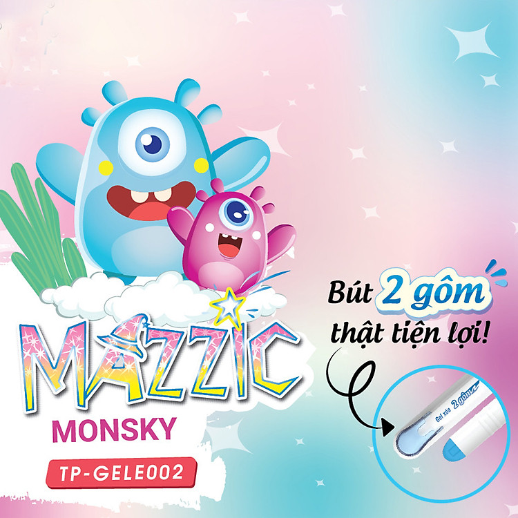 Bộ Bút Gel Xóa Được Thiên Long TP-GELE002 (5 cây) - Ảnh 3