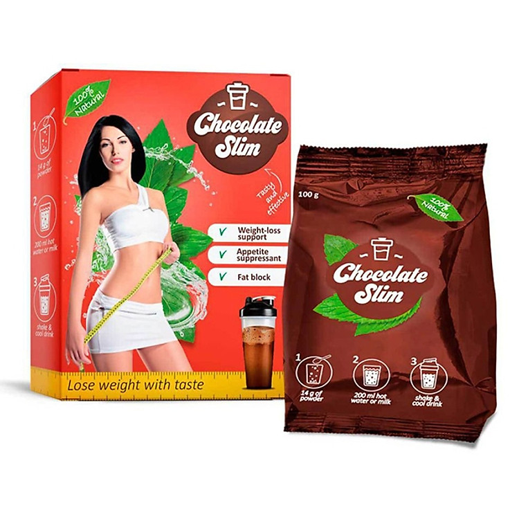 Thực phẩm chức năng hỗ trợ giảm cân Chocolate Slim 100gr
