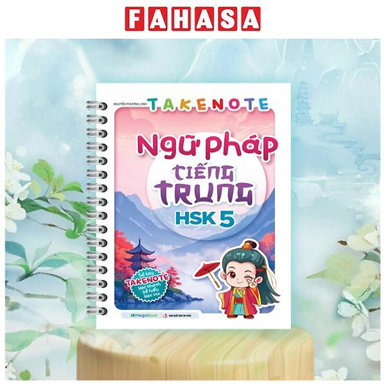 Sách - Takenote Ngữ Pháp Tiếng Trung HSK 5