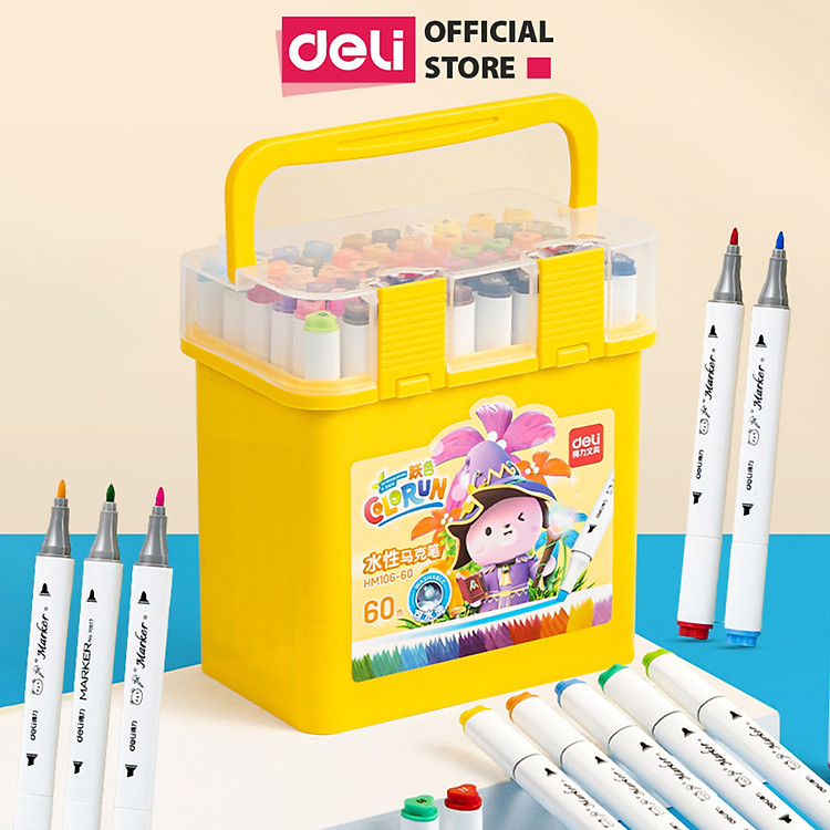 Bút Màu Dạ Marker 12 Màu