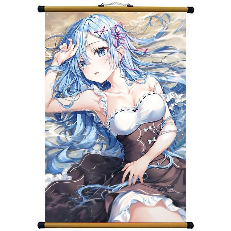 Tranh ảnh treo tường Re:Zero có khung nẹp ANIME MANGA