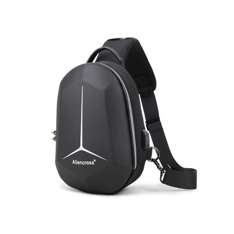 Túi đeo chéo nam tích hợp khóa chống trộm chống nước cao cấp phong cách mới