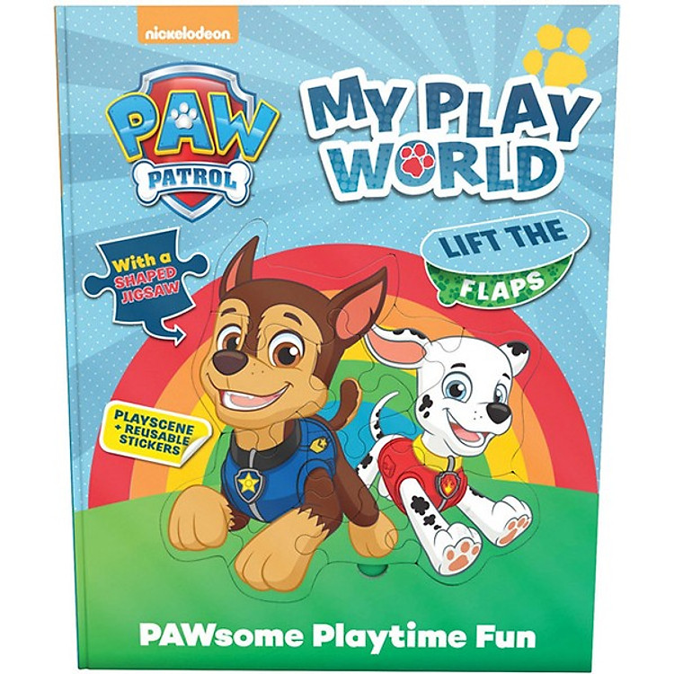 Sách Nickelodeon PAW Patrol My Play World - Chú chó cứu hộ