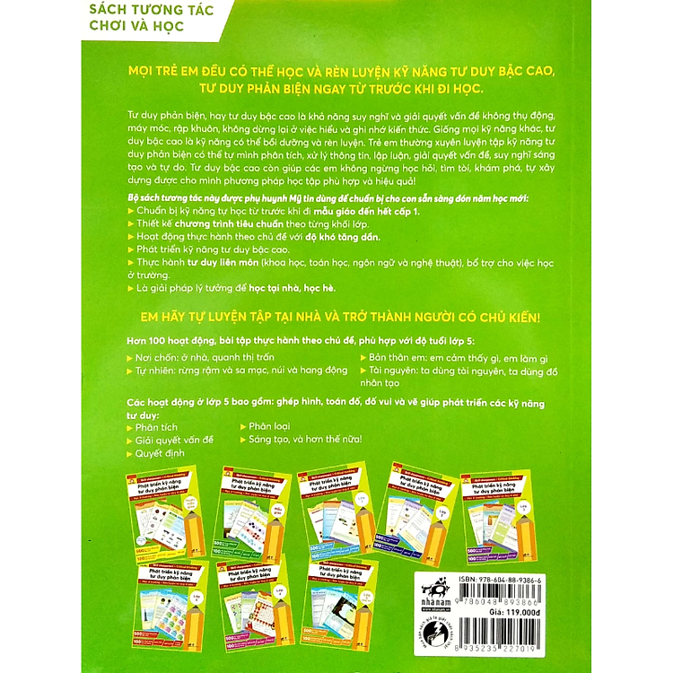 Phát Triển Kỹ Năng Tư Duy Phản Biện – Lớp 5 - Ảnh 3