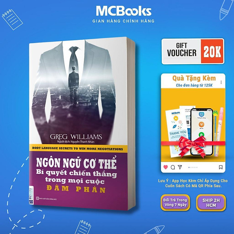 Mua tại Newshop :Ngôn Ngữ Cơ Thể - Bí Quyết Chiến Thắng Trong Mọi Cuộc Đàm Phán