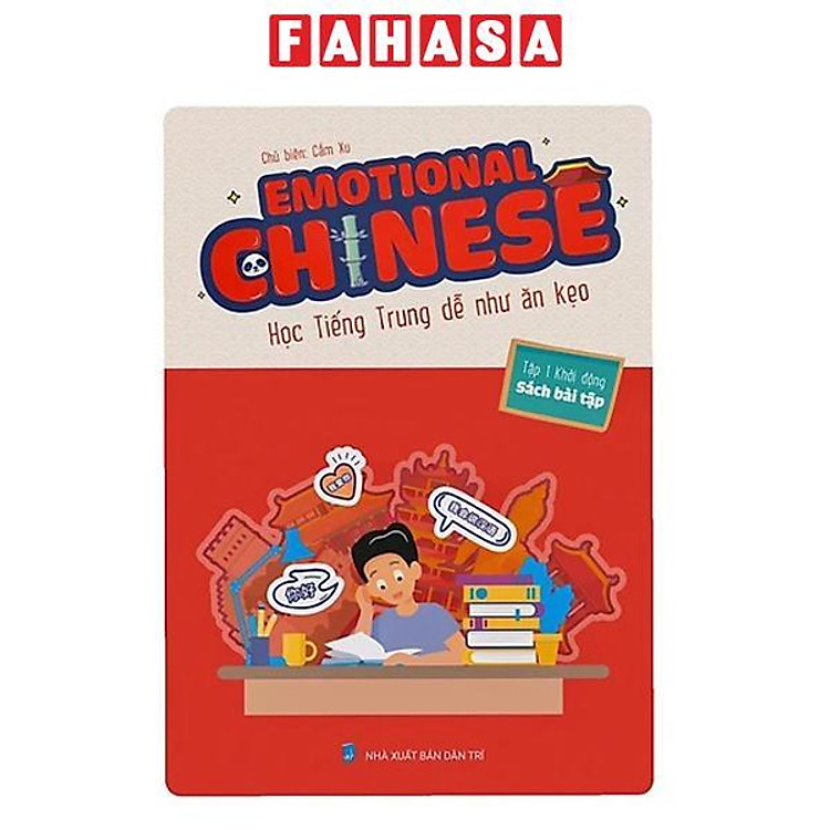 Sách - Sách Emotional Chinese - Học Tiếng Trung Dễ Như Ăn Kẹo (Trọn bộ)