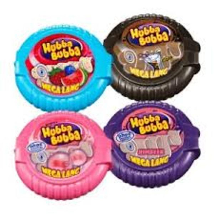 Bộ 4 hộp Kẹo Hubba Bubba Đức