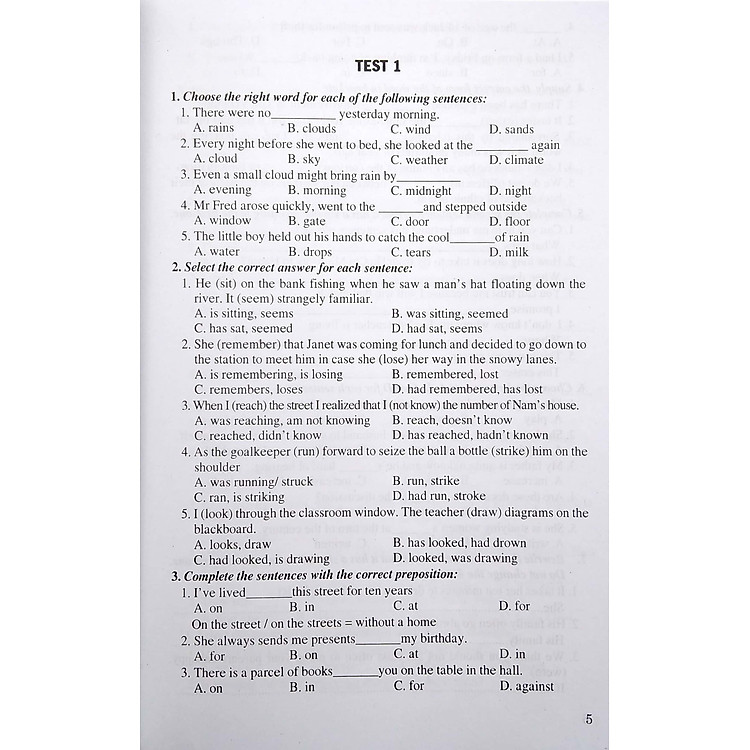 Ôn Tập Luyện Thi Tốt Nghiệp THPT Quốc Gia 2022 - Môn Tiếng Anh - Ảnh 5