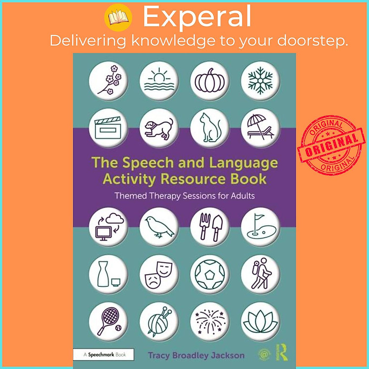 Sách - The Speech and Language Activity Resource Book - Themed Therapy by Tracy Broadley Jackson (UK edition, paperback)