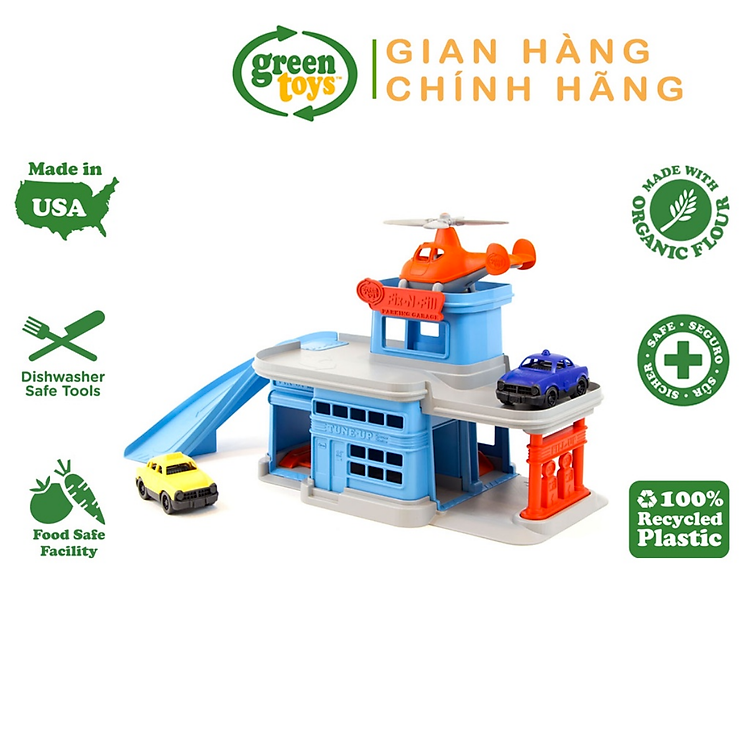 Mua Bộ Đồ Chơi Trạm Sửa Xe Green Toys Chính hãng Tiết kiệm