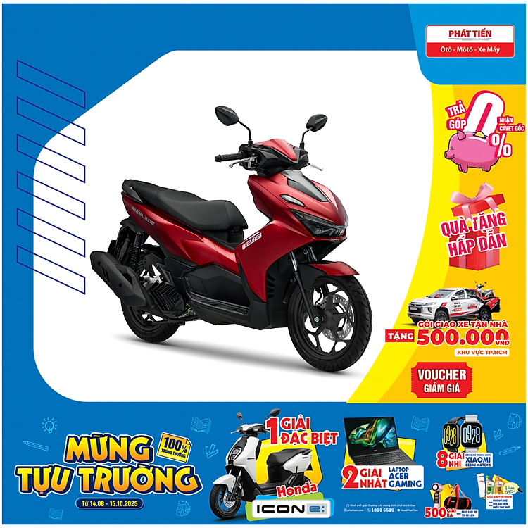 Xe máy Honda Air Blade 125 Tiêu Chuẩn CBS 2026