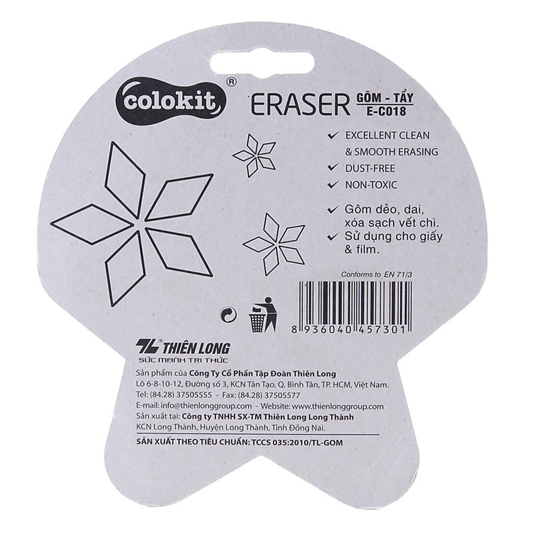 Vĩ Gôm Thiên Long E-C018 - Ảnh 3