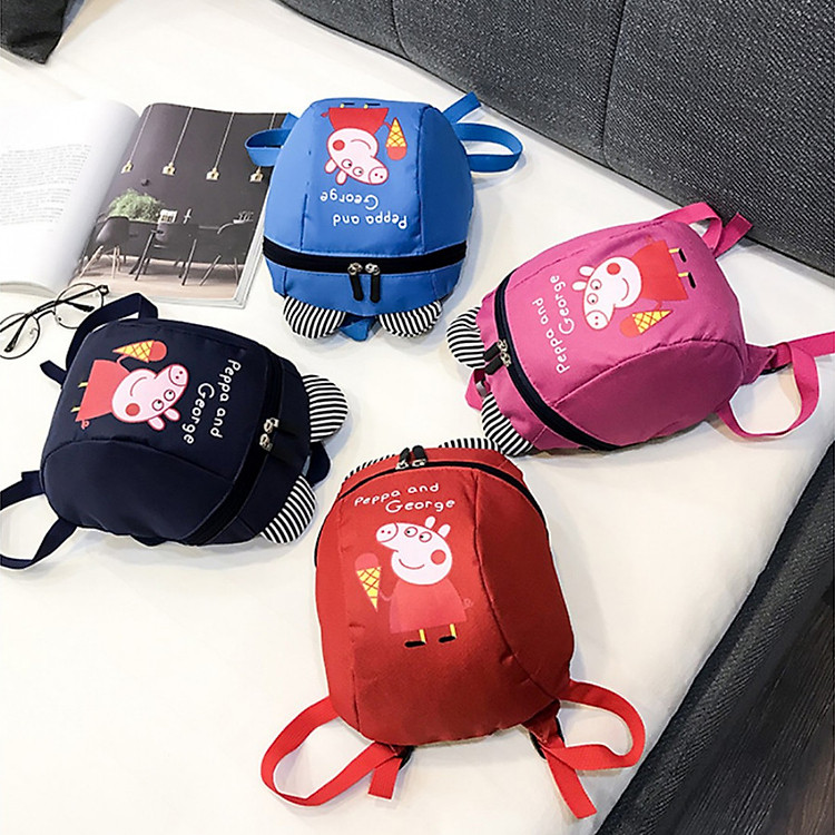Balo Peppa Big ngộ nghĩnh chống đi lạc cho bé