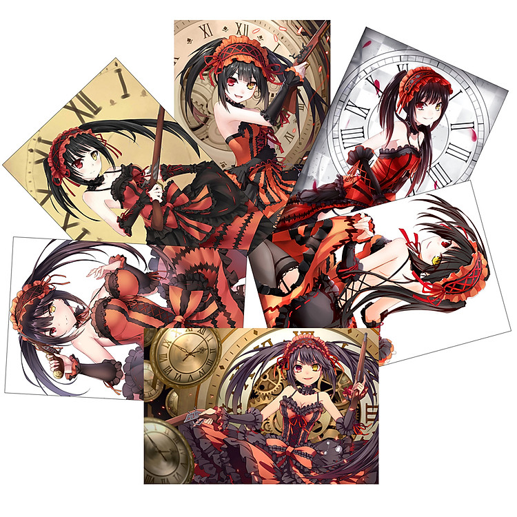 SET 3 Tranh Poster Date A Live và thành viên 21cm x 30cm