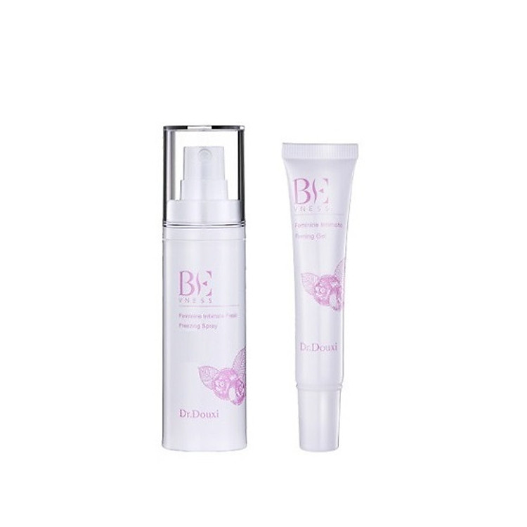 Bộ 2 Sản Phẩm Chăm Sóc Vùng Kín Phụ Nữ Dr.Douxi- Gel Dưỡng Hồng Và Se Khít Vùng Kín + Xịt Phụ Khoa Dr.Douxi