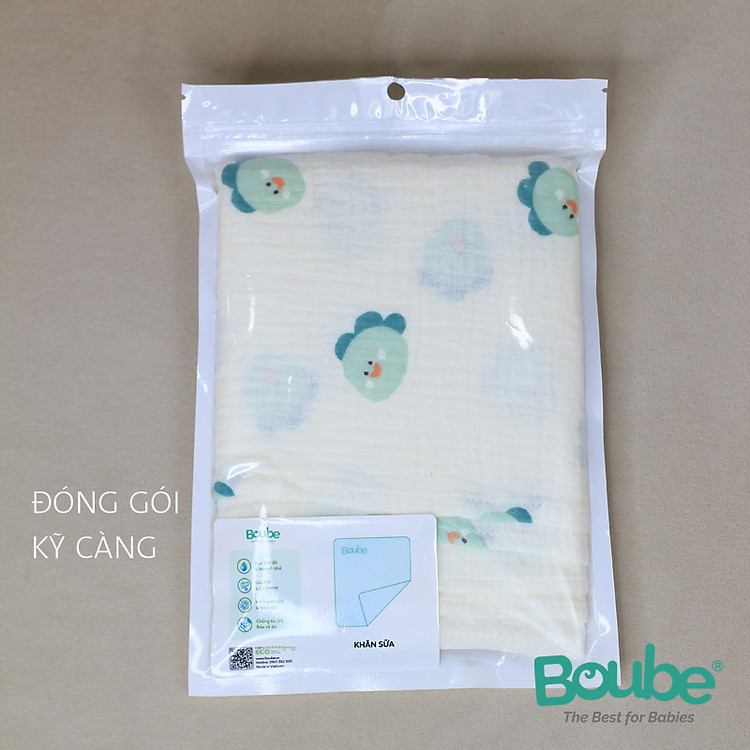 Mua Set 5 khăn sữa họa tiết cho trẻ Chính hãng Giá rẻ