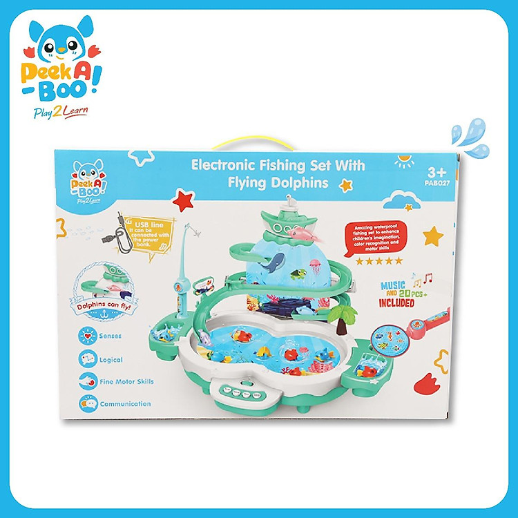 Đồ Chơi PEEK A BOO Câu Cá Chính hãng Giá rẻ - Hình ảnh 2